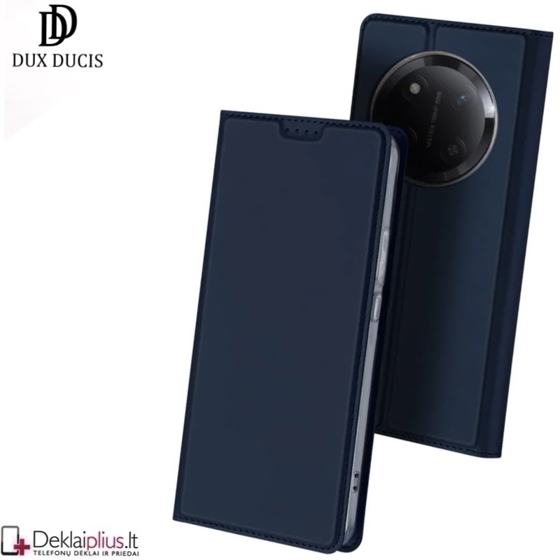 Dux Ducis Skin Pro dirbtinės odos dėklas - mėlynas (Huawei Honor Magic 7 Lite) Dux Ducis Skin Pro dirbtinės odos dėklas - mėlynas (Huawei Honor Magic 7 Lite)